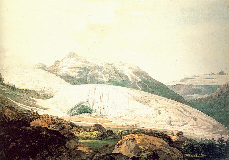 The Rhone Glacier and the Source of the Rhone